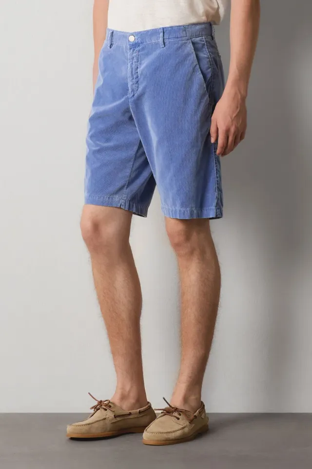 Massimo Alba Vela bermuda cotone capri ampia