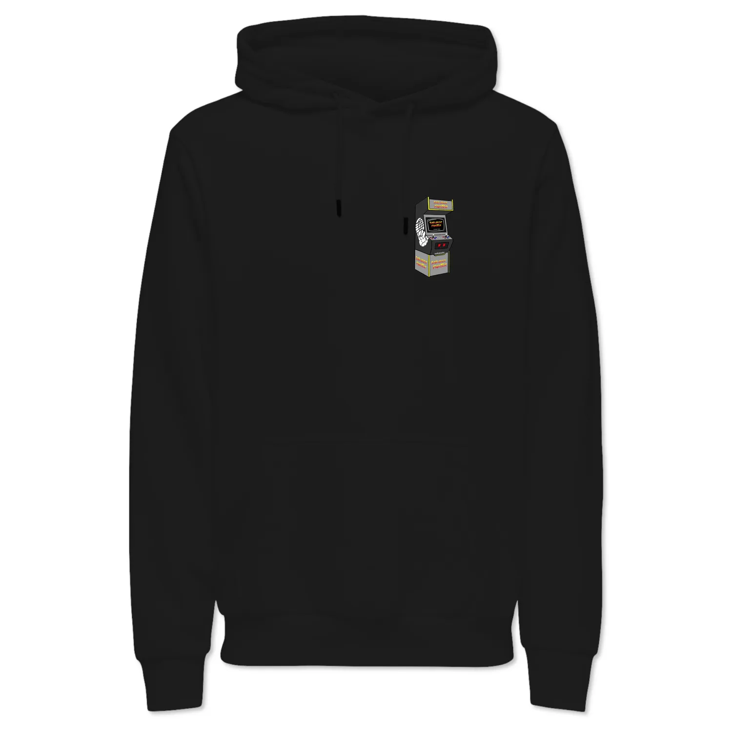 Solemate Sneaker Fighter felpa nera cappuccio cotone