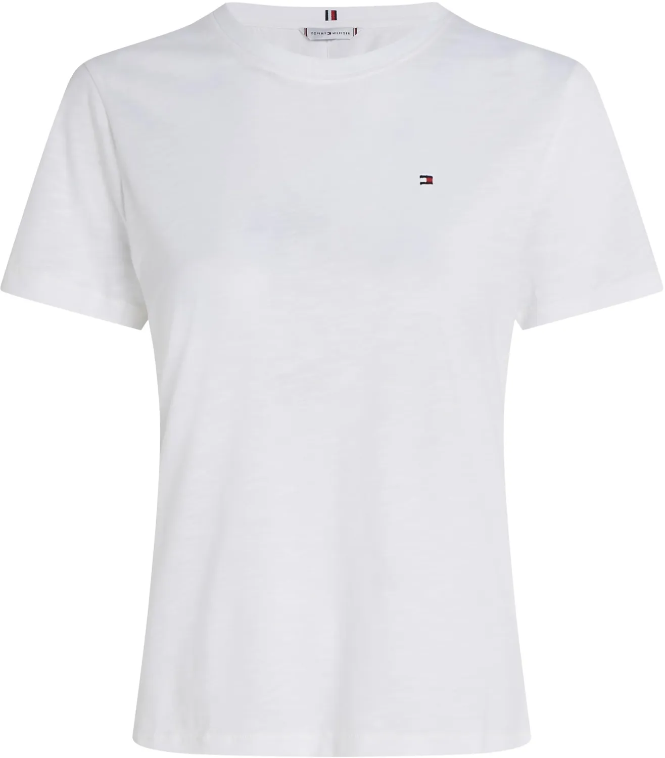 Tommy Hilfiger Slim T-Shirt Donna Bianca S