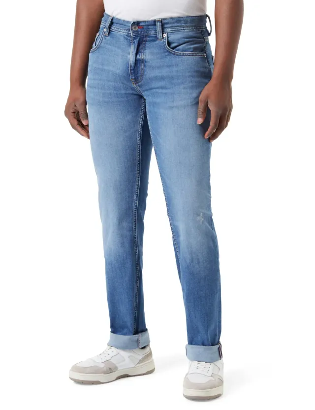 Tommy Hilfiger Denton jeans uomo straight 30W/34L elasticizzato