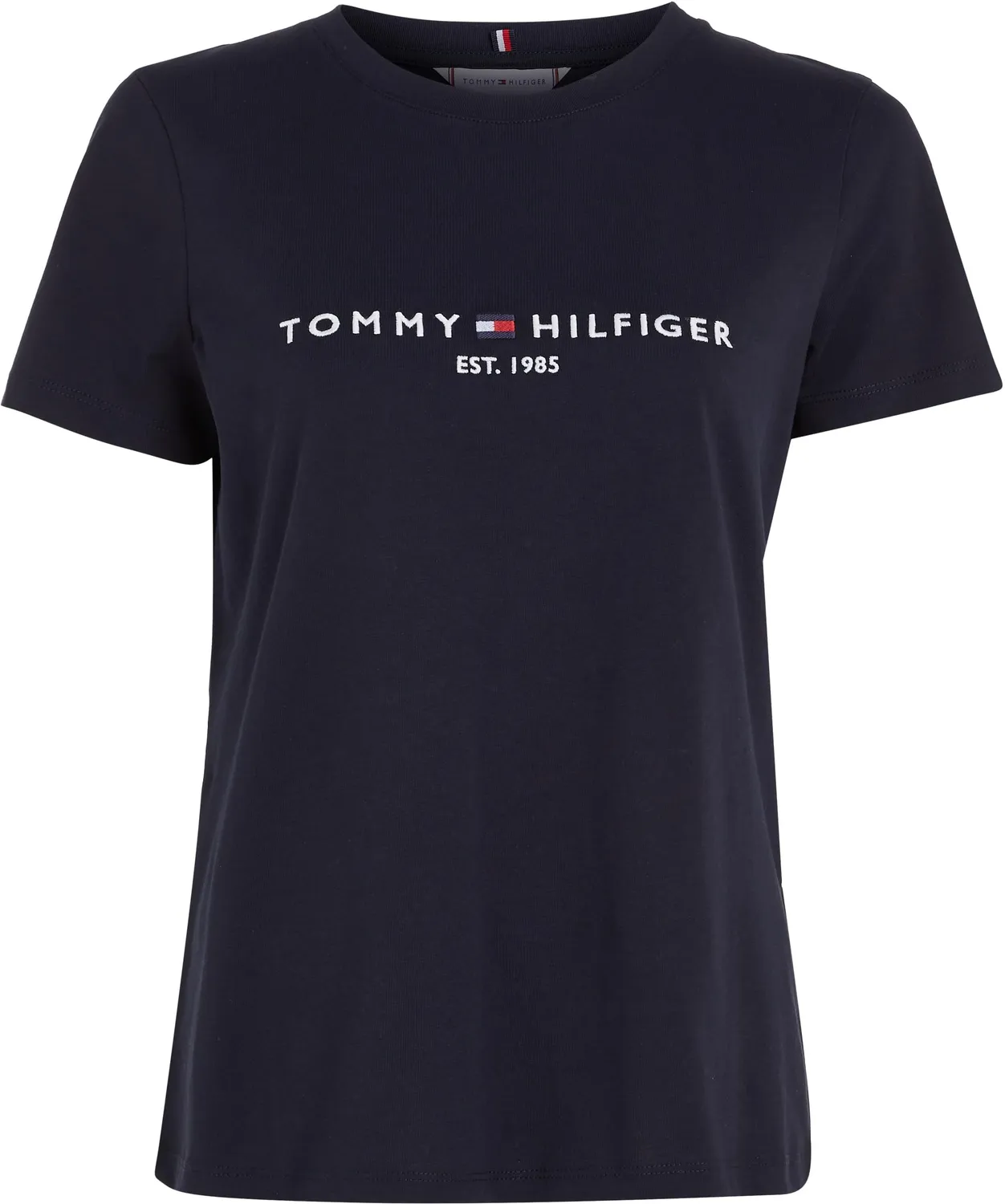 Tommy Hilfiger New Crew Neck Tee T-shirt Donna Slim