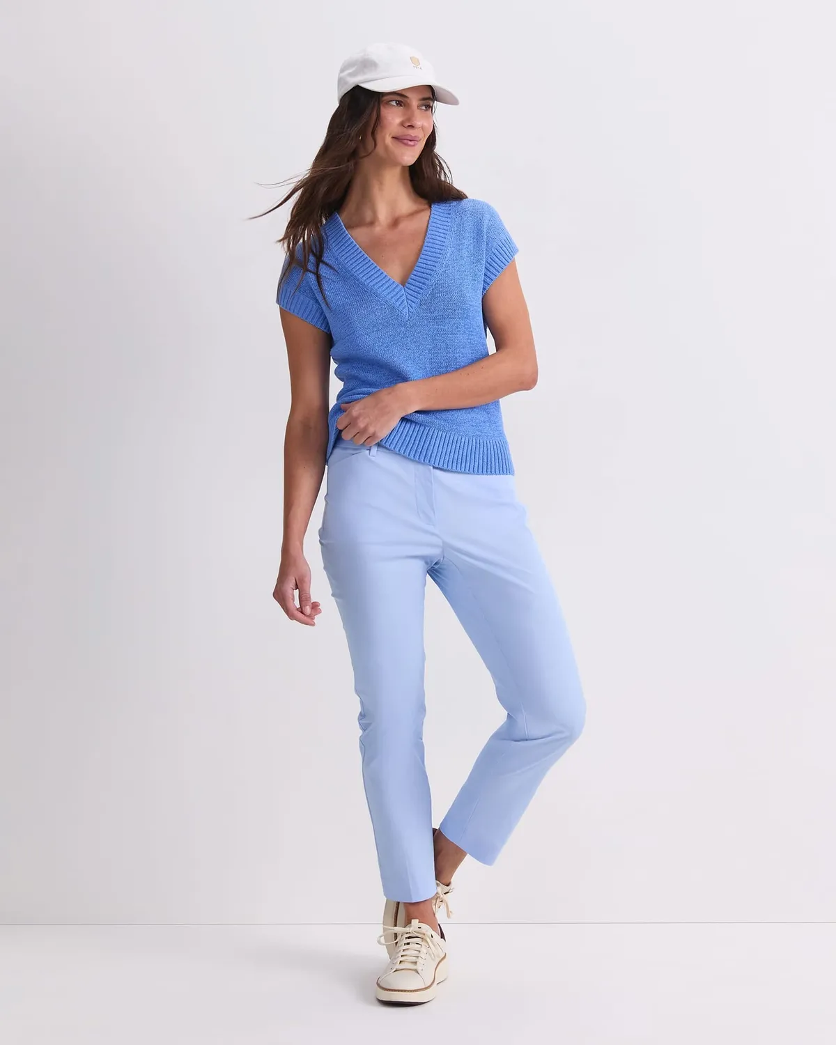 Sportscraft Josie Tape canotta donna scollo a V