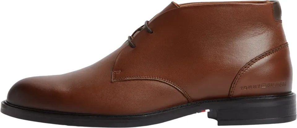 Tommy Hilfiger Corporate Lace Boot FM0FM05949 stivali 40 cognac