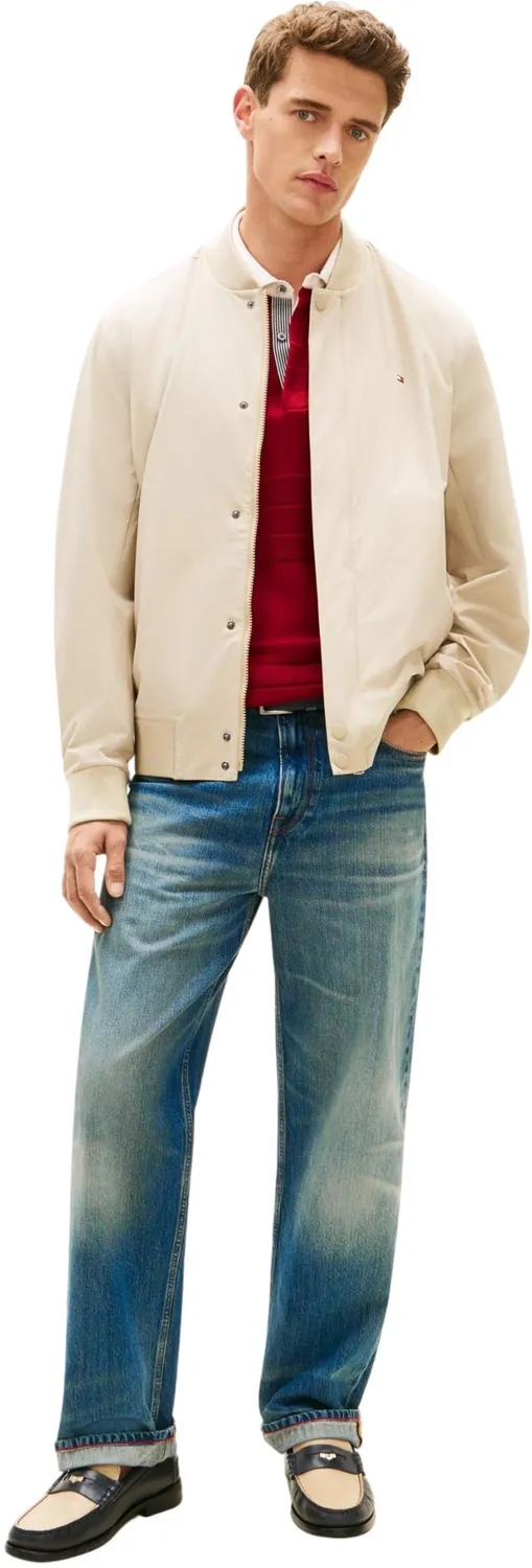 Tommy Hilfiger Tech MW0MW36665 bomber uomo blu leggero