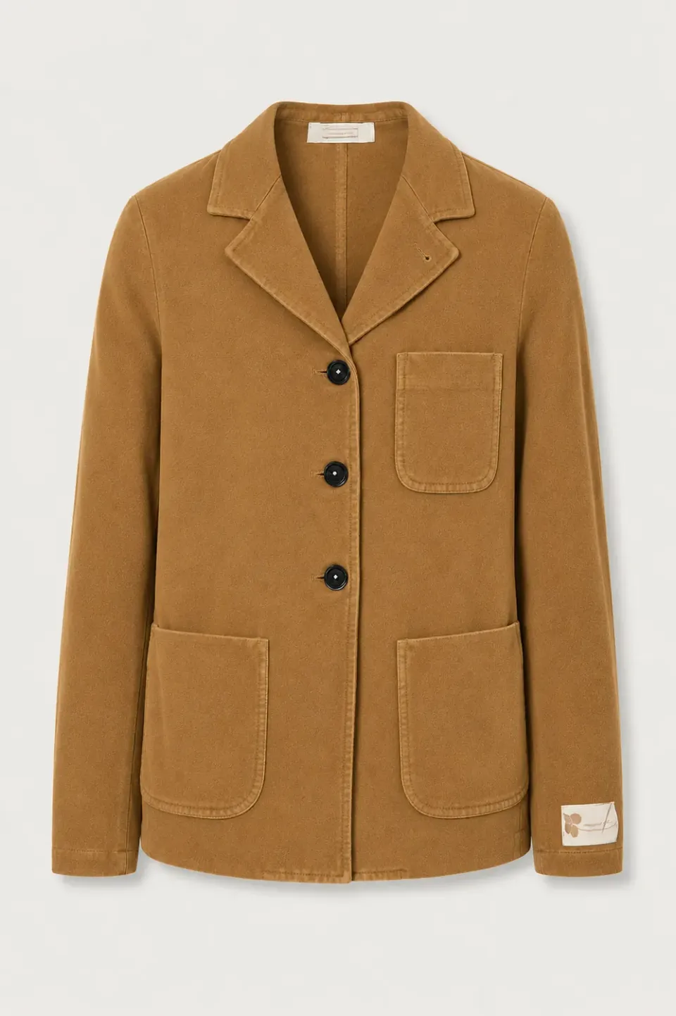 Massimo Alba Baglietto giacca lana camel