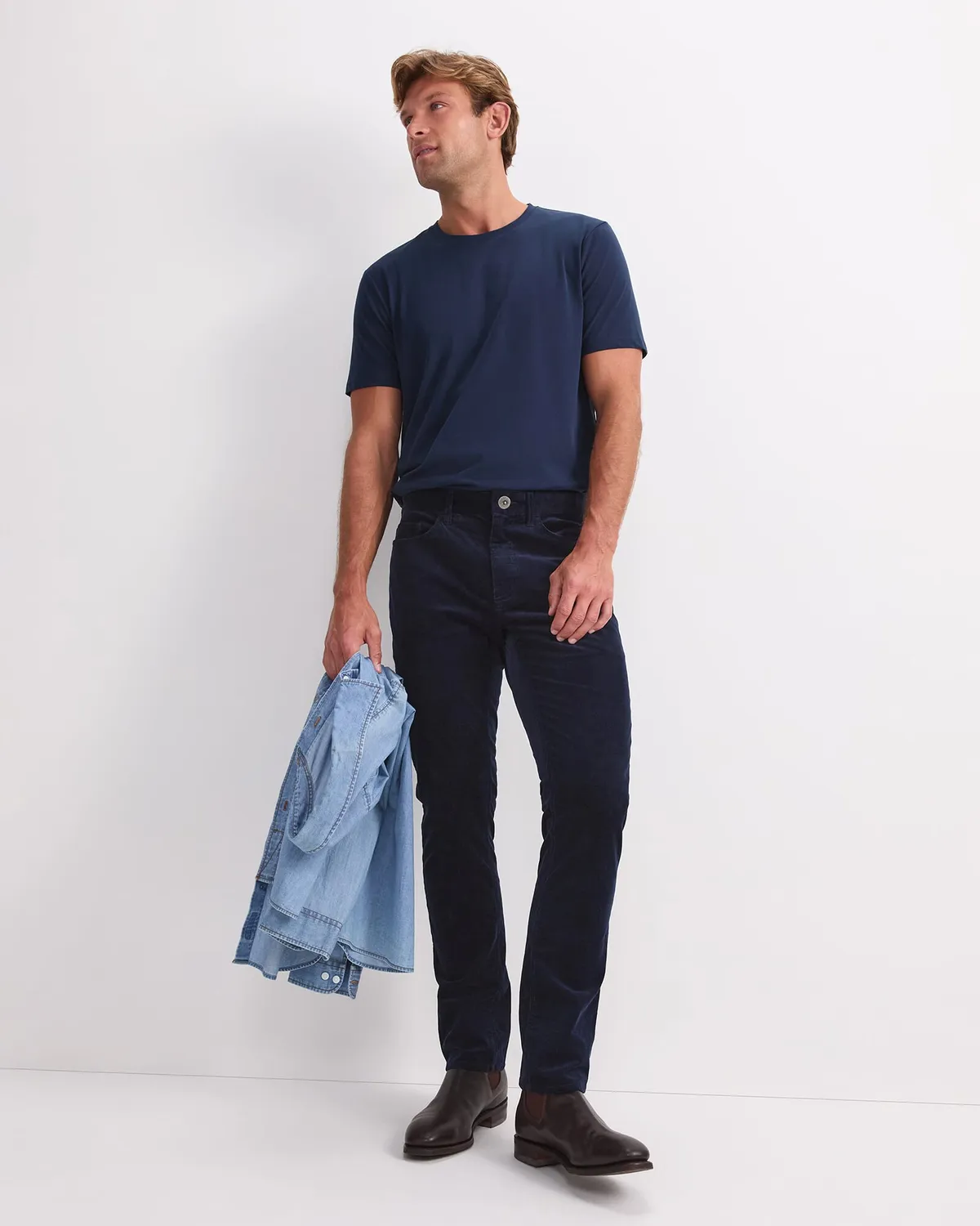 Sportscraft Hudson pantalone velluto uomo slim