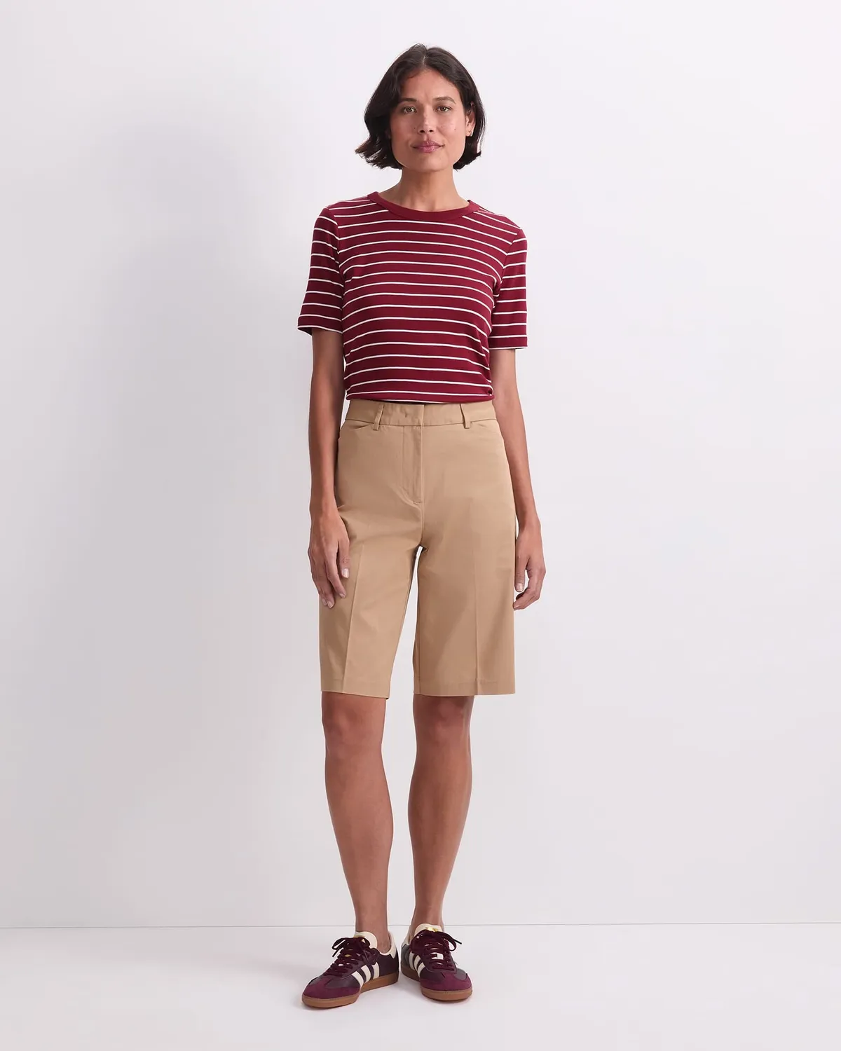 Sportscraft Evie Bermuda shorts donna cotone elasticizzato