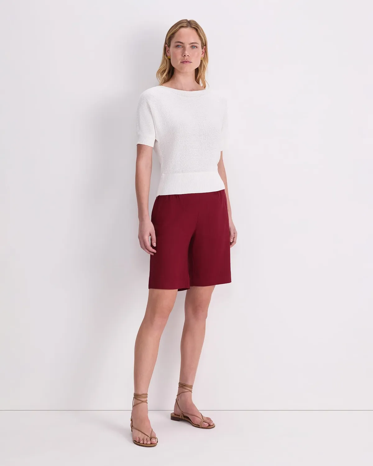 Sportscraft Josie maglia pipistrello donna misto cotone