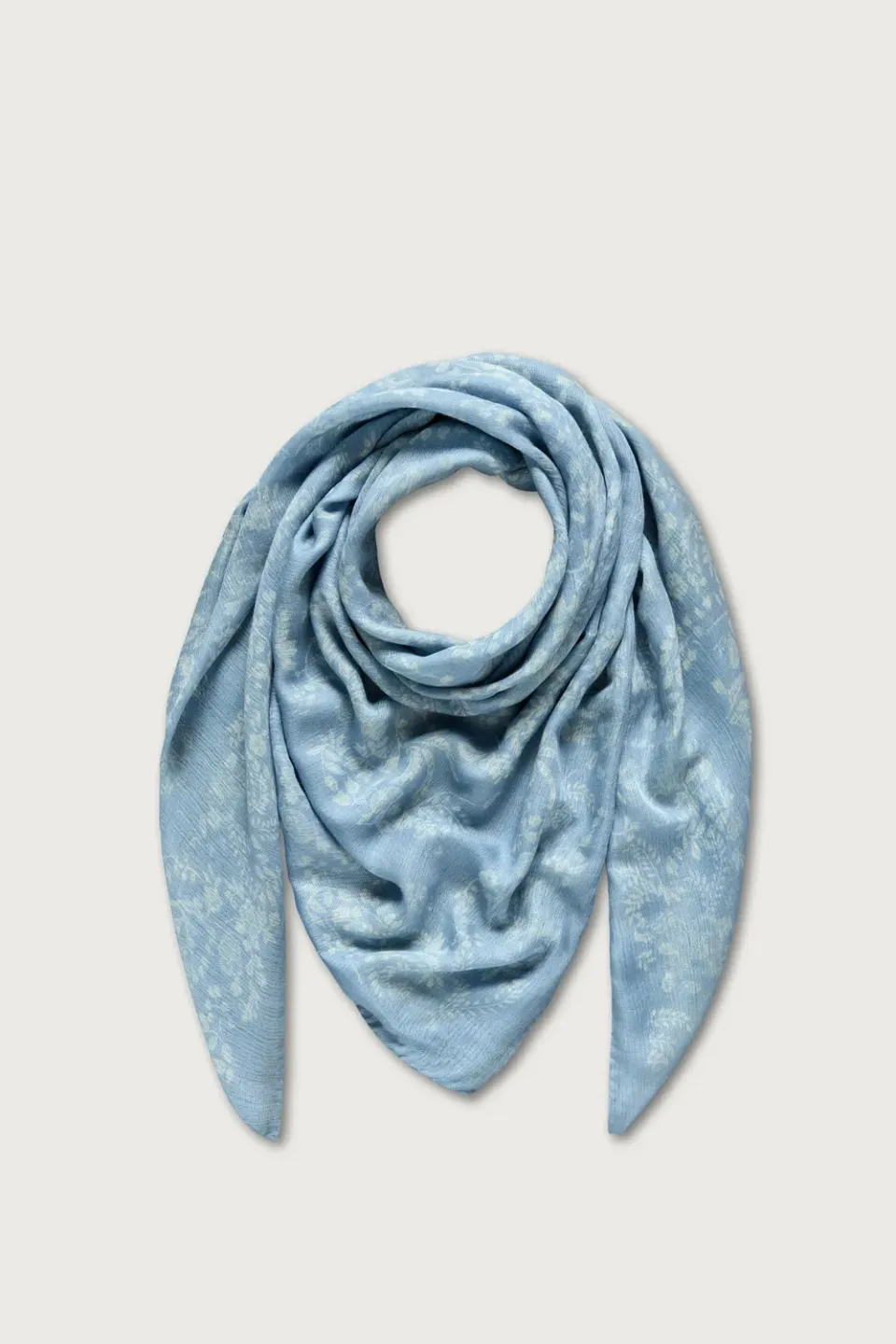 Massimo Alba Stole stola cashmere seta azzurra