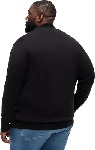 Tommy Hilfiger BT-Essential Cotton MW0MW39109 maglione zip nero XXL
