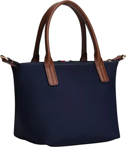 Tommy Hilfiger Popette AW0AW19025 mini tote donna nera