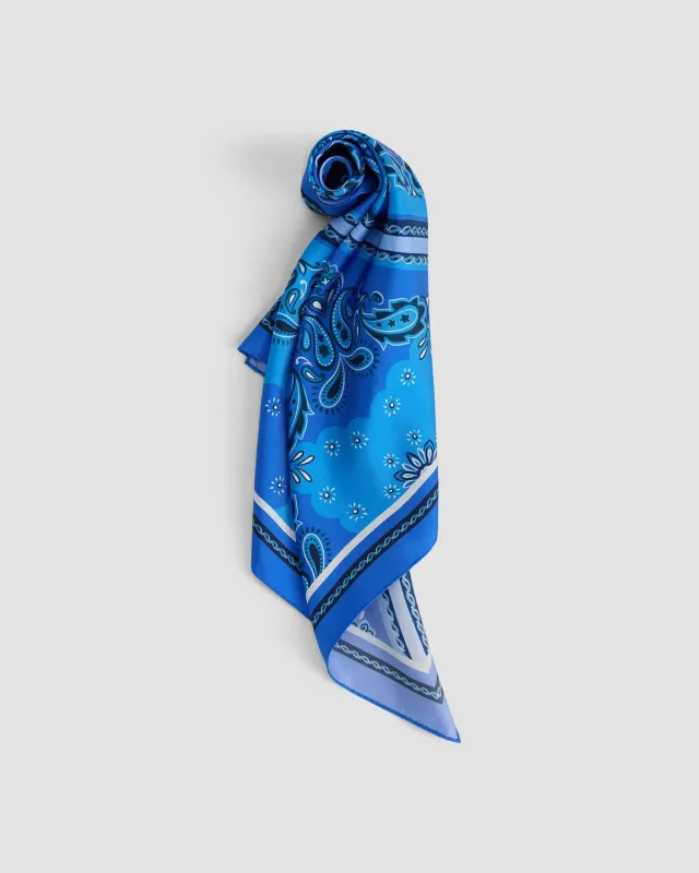 Sportscraft Bandana Scarf foulard donna seta 60x60