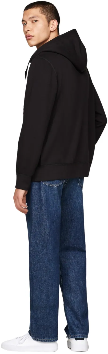Tommy Hilfiger Essential Fleece Felpa Zip Uomo nera S
