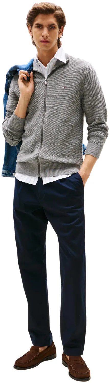 Tommy Hilfiger Harlem Chino pantaloni uomo relaxed satin