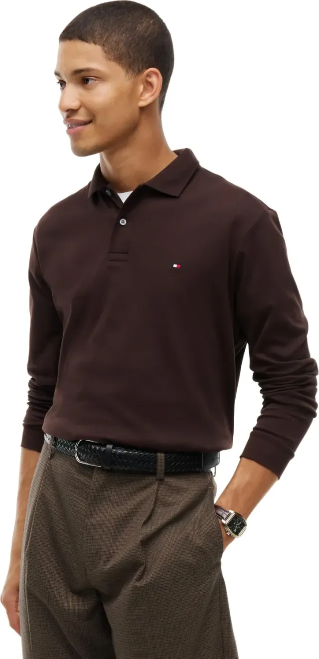 Tommy Hilfiger Liquid Cotton polo uomo manica lunga