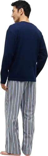 Tommy Hilfiger UM0UM03831 pigiama uomo L manica lunga stampato
