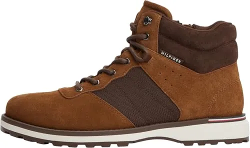 Tommy Hilfiger Corporate Outdoor Suede Boot FM0FM05992 stivali 40 EU marrone