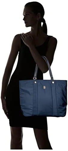 Tommy Hilfiger My Tommy Tote Borsa Donna Blu Zip