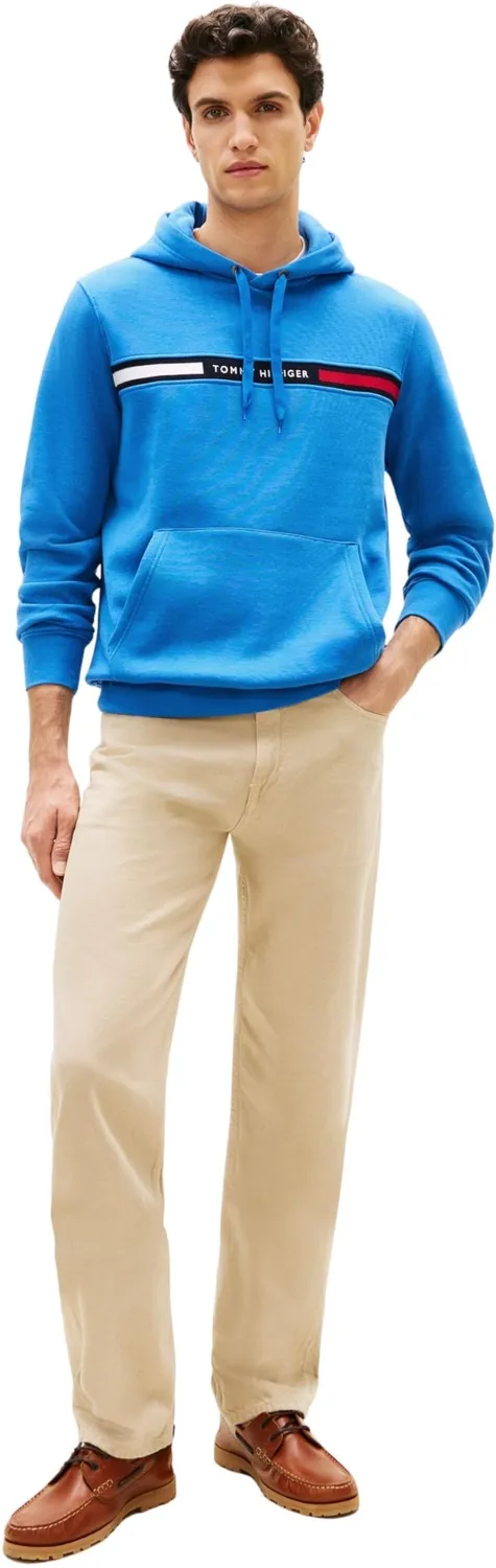 Tommy Hilfiger Chest Insert felpa uomo M Desert Sky