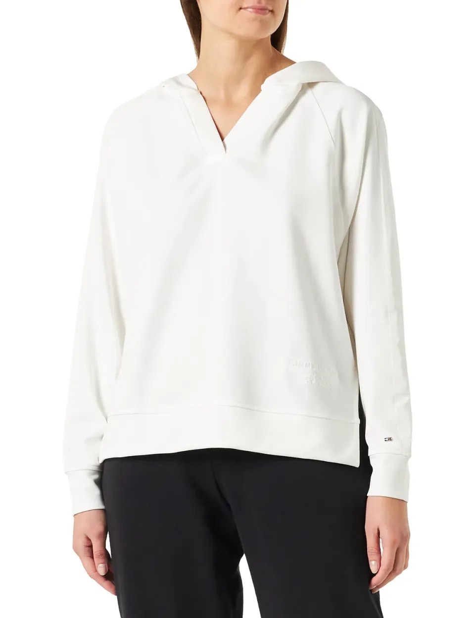 Tommy Hilfiger felpa con cappuccio donna classica